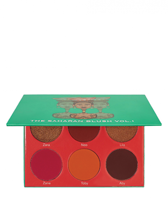 Juvia's Place палитра за лице The Saharan Blush Palette Vol I